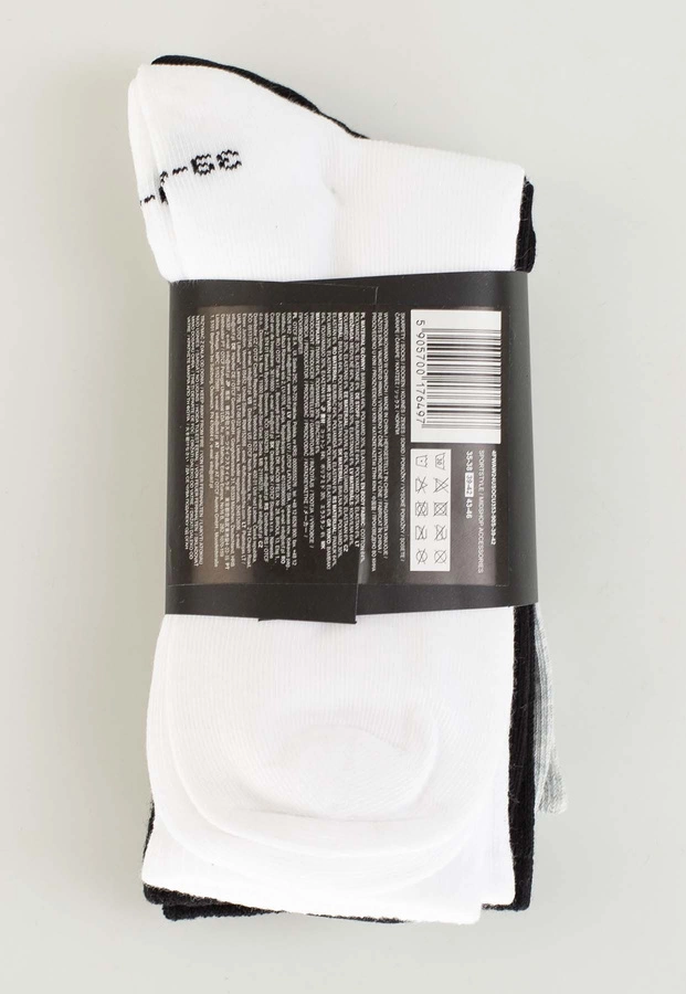 Skiety 4F U353 3Pak multicolor szare czarne białe