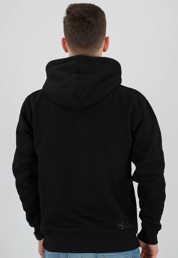 Bluza Nasa Zip Hustla czarna