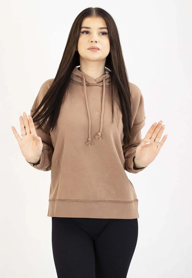 Bluza Pit Bull Z Kapturem Lovia chocolate mousse