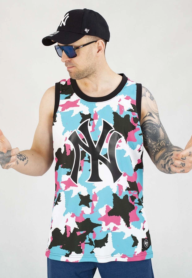 Tank 47 Brand MLB New York Yankees Digital Star 656802 