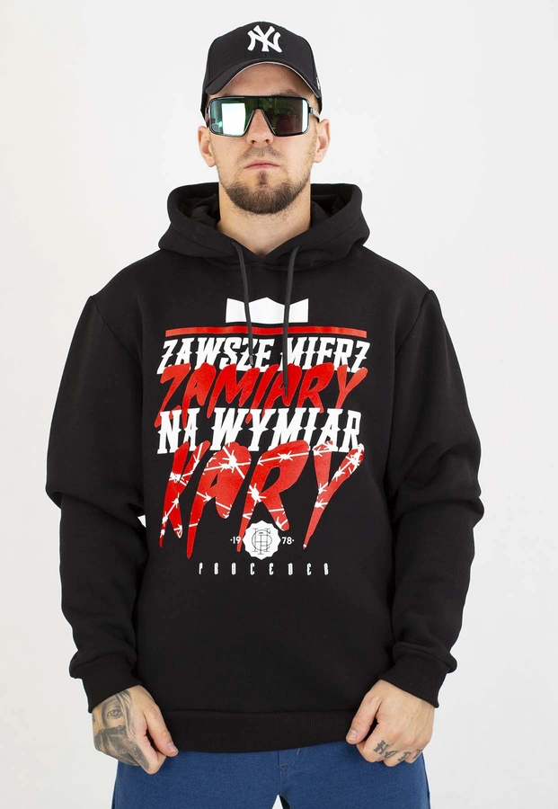 Bluza Chada Z Kapturem Wymiar Kary czarna