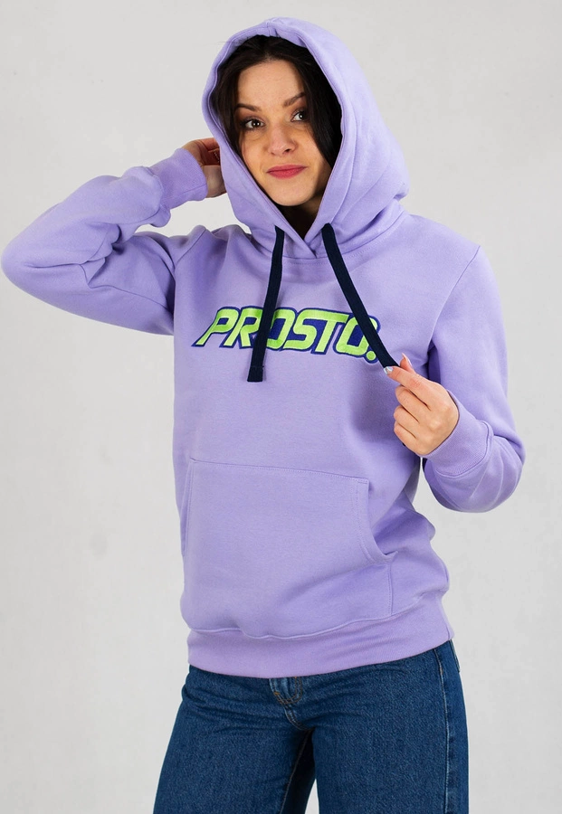 Bluza Prosto Apfie fioletowa