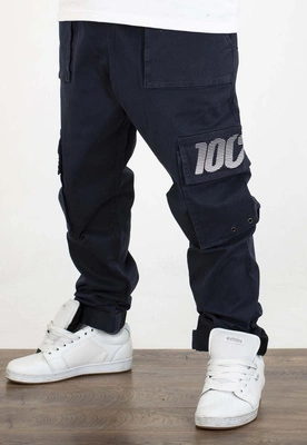 Spodnie Stoprocent Joggery Stoshade granatowe