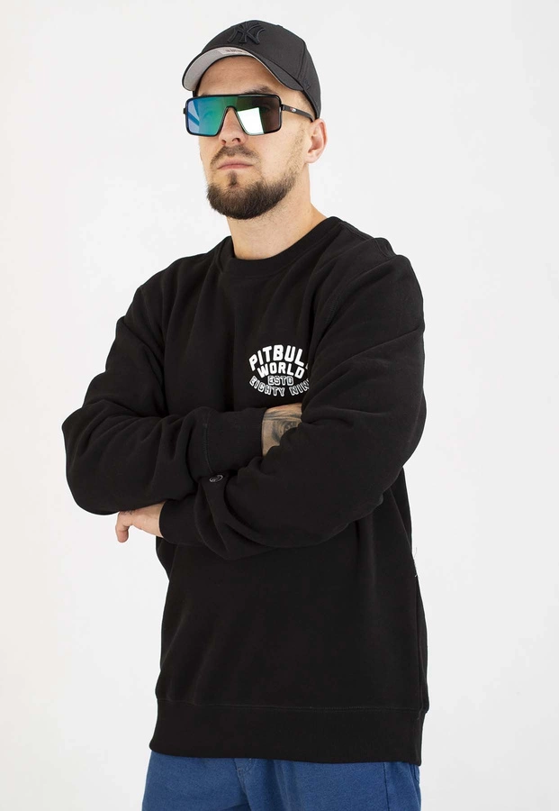 Bluza Pit Bull Bez Kaptura Hero czarna