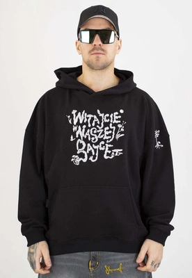 Bluza Stoprocent Z Kapturem Witajcie W Naszej Bajce czarna