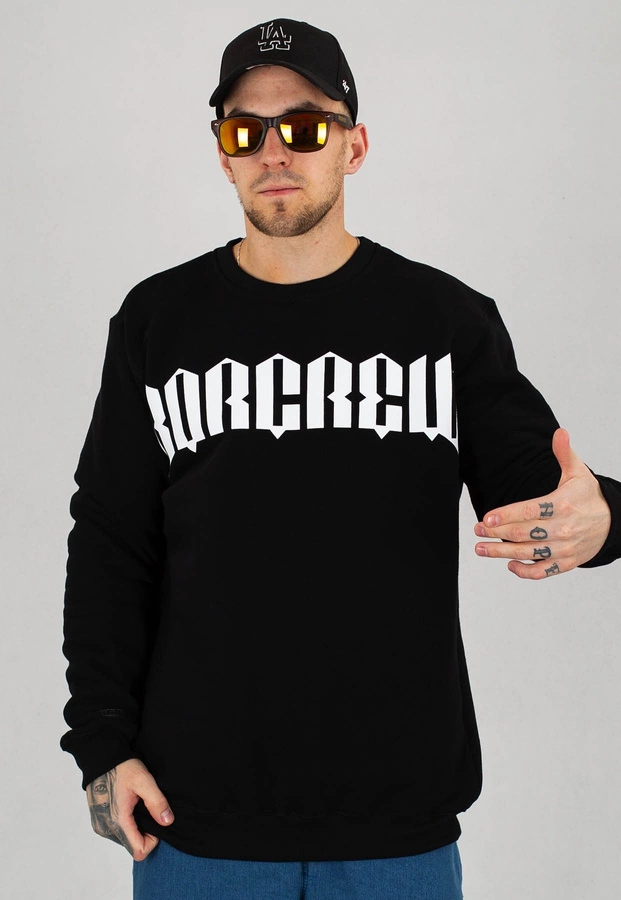 Bluza B.O.R. Biuro Ochrony Rapu New Borcrew czarna