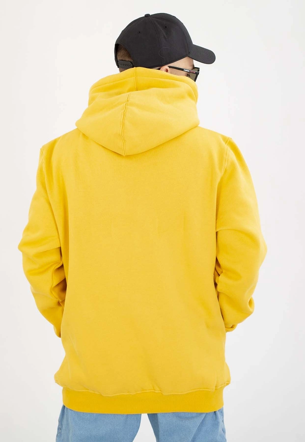 Bluza Mass Z Kapturem Patch żółta