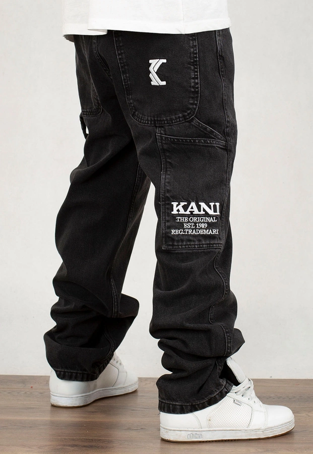 Spodnie Karl Kani Baggy Workwear Retro 6000508 vintage black