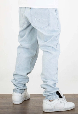 Spodnie Karl Kani Tapered Five Pocket Denim Small Signature 6000427 bleached blue