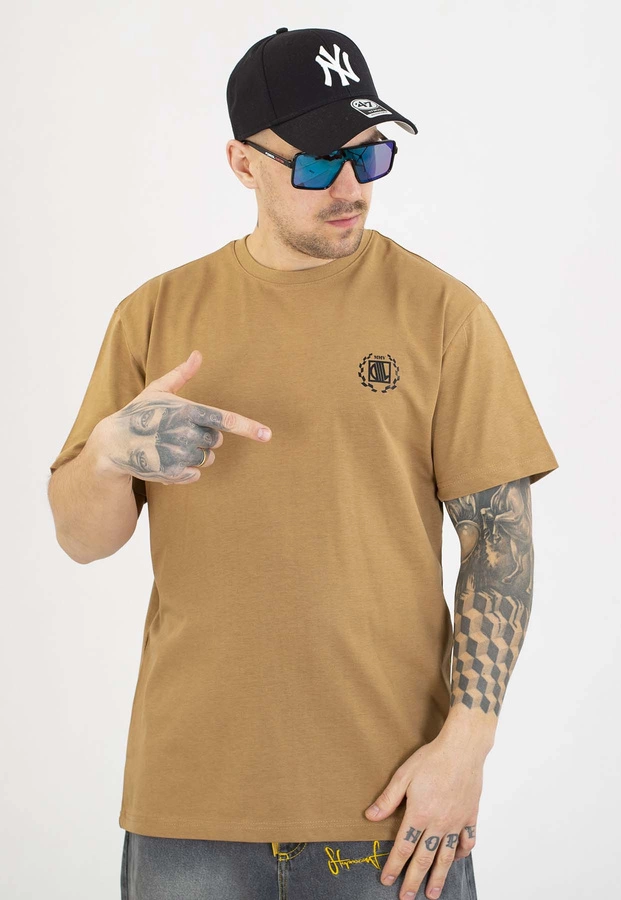 T-shirt Diil Laur Small jasno brązowy