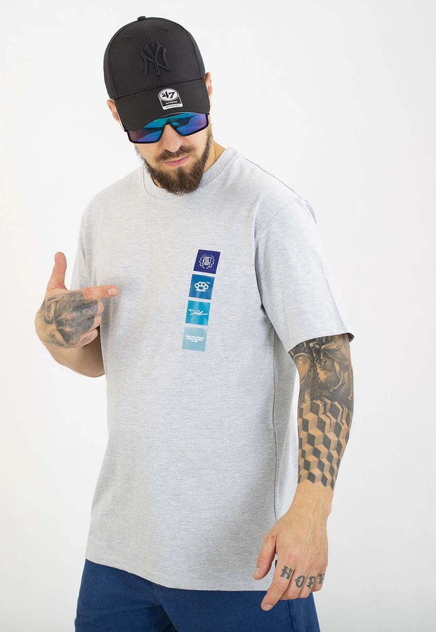 T-shirt Diil Square szary