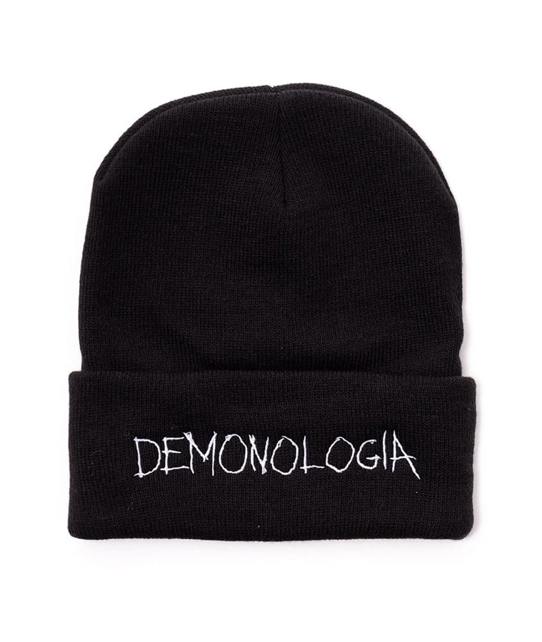 Czapka Demonologia Lettering czarna