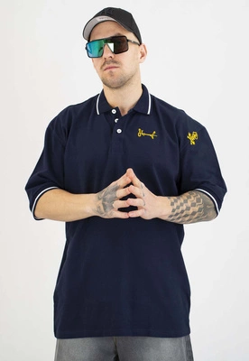 T-Shirt Polo Stoprocent Armator granatowy