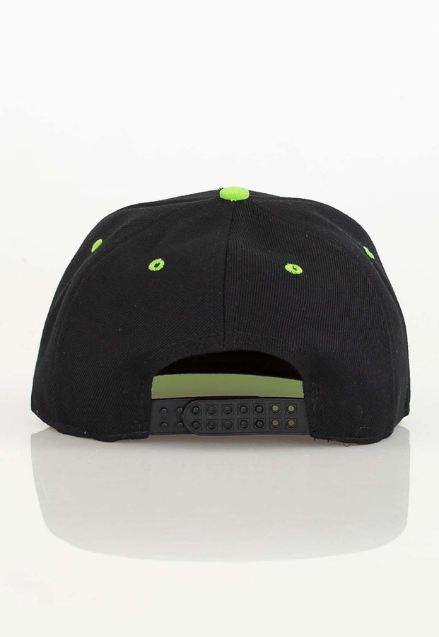 Czapka Snapback Diil Laur czarno zielona
