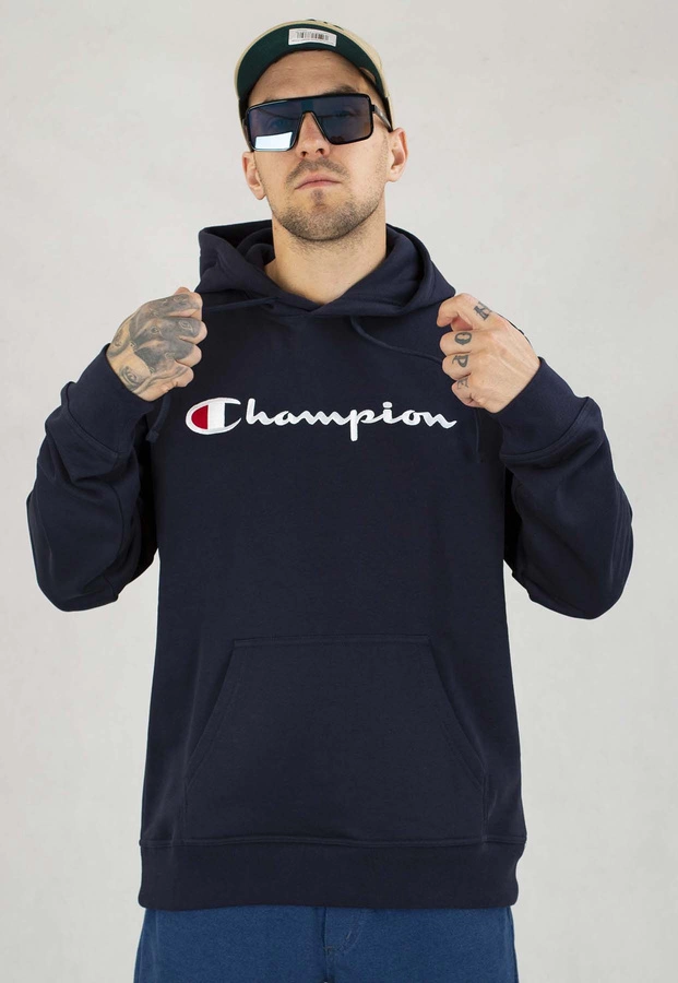 Bluza Champion Z Kapturem 220253 granatowa