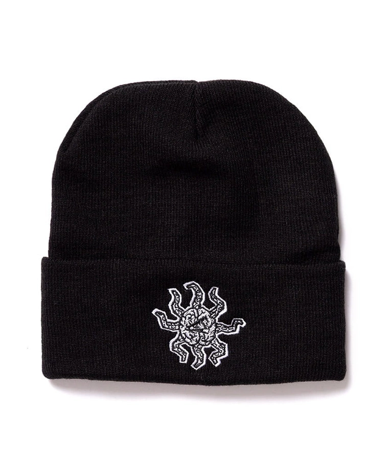 Czapka Brain Dead Familia Zimowa Ośmiornica czarna