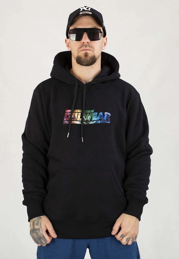 Bluza Diil Z Kapturem Smoke czarna