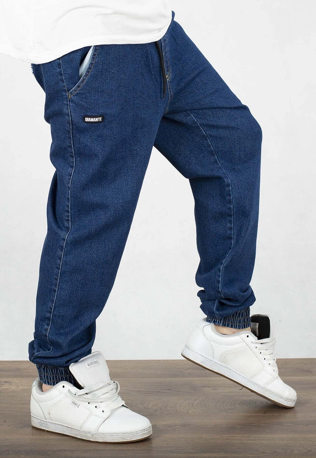 Spodnie Diamante Wear Jogger Crew Unisex jasny jeans