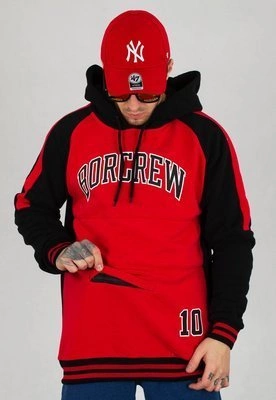 Bluza B.O.R. Biuro Ochrony Rapu Premium Reglan Bulls czerwona