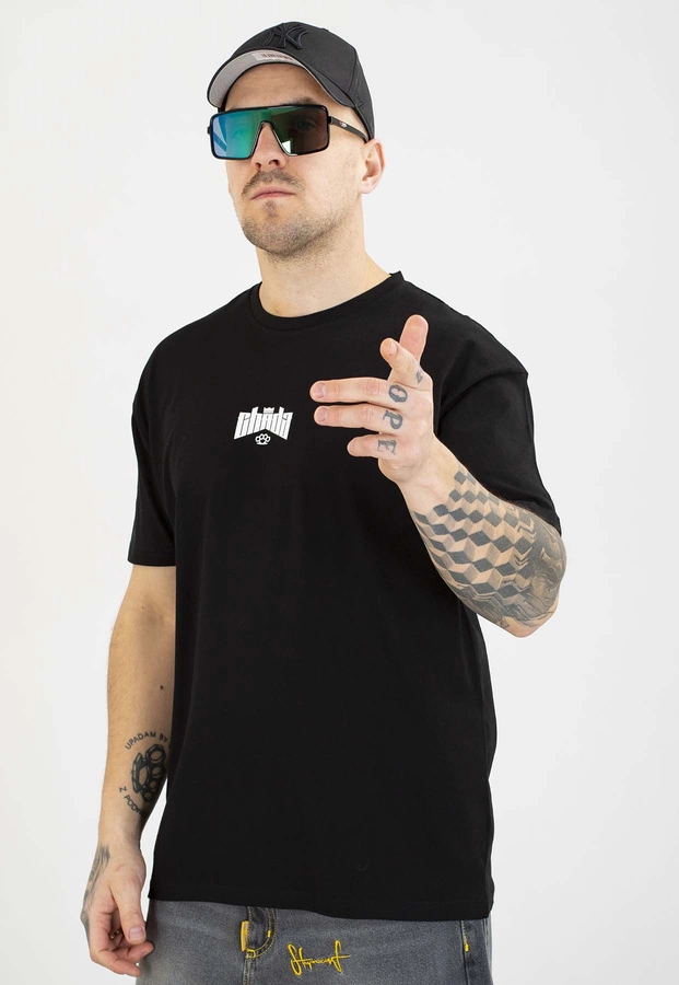 T-shirt Chada Proceder Szacunek czarny