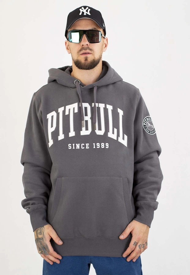 Bluza Pit Bull Z Kapturem Norton graphite