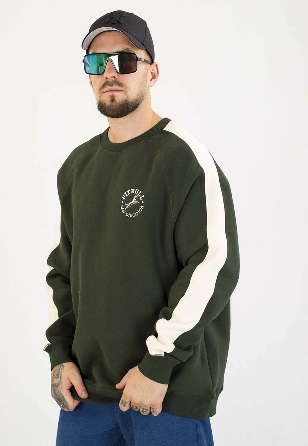 Bluza Pit Bull Bez Kaptura San Diego CA dark green