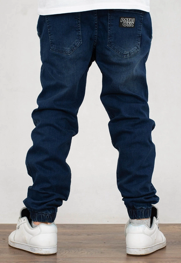 Spodnie Patriotic Jeans Joggery CLS Contour ciemno niebieskie