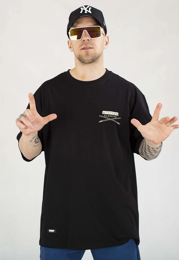 T-shirt Mass 98 Ball czarny