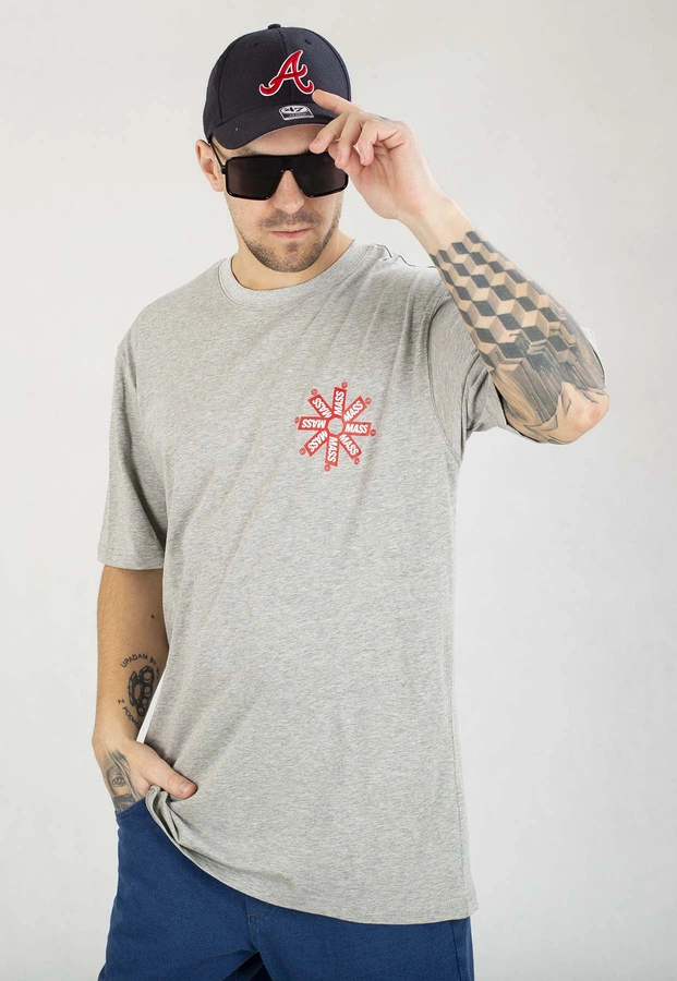 T-shirt Mass Fanbox szary