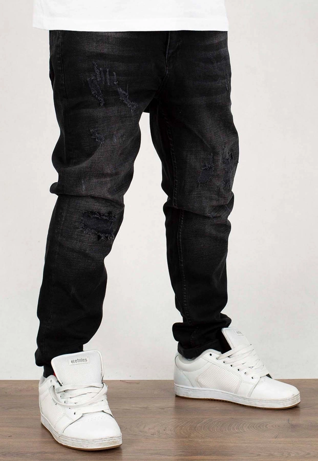 Spodnie I8 Denim BOY22 black jeans