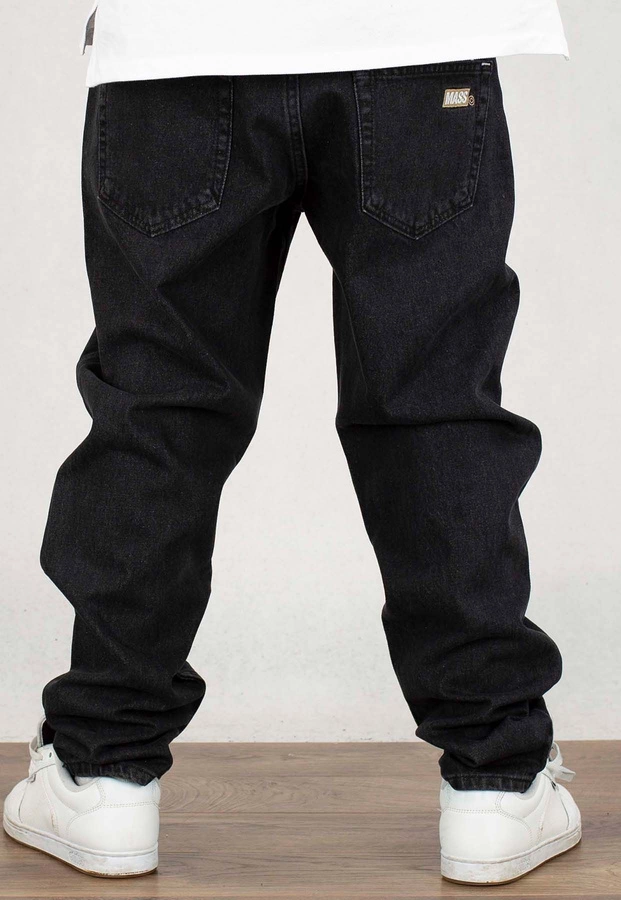 Spodnie Mass Jeans Baggy Fit Box black wash