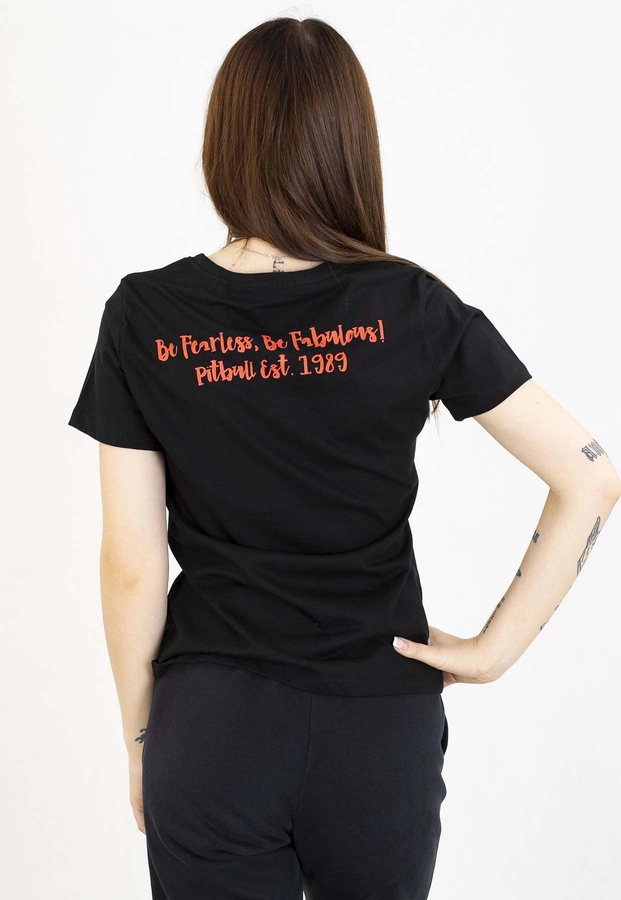 T-Shirt Pit Bull Happy Pit 2 black