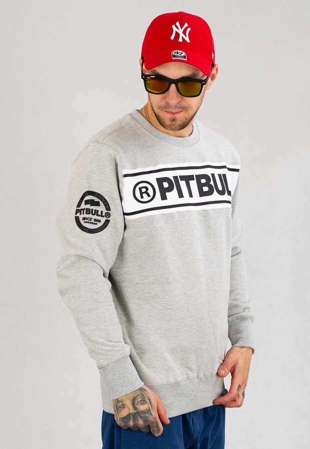 Bluza Pit Bull Potomac 21 szara melanż