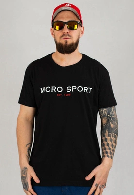 T-shirt Moro Sport Moro University czarny