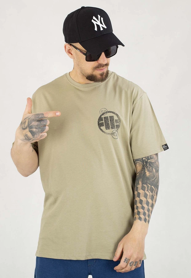 T-shirt Pit Bull SD Stamp 170 grey harbour