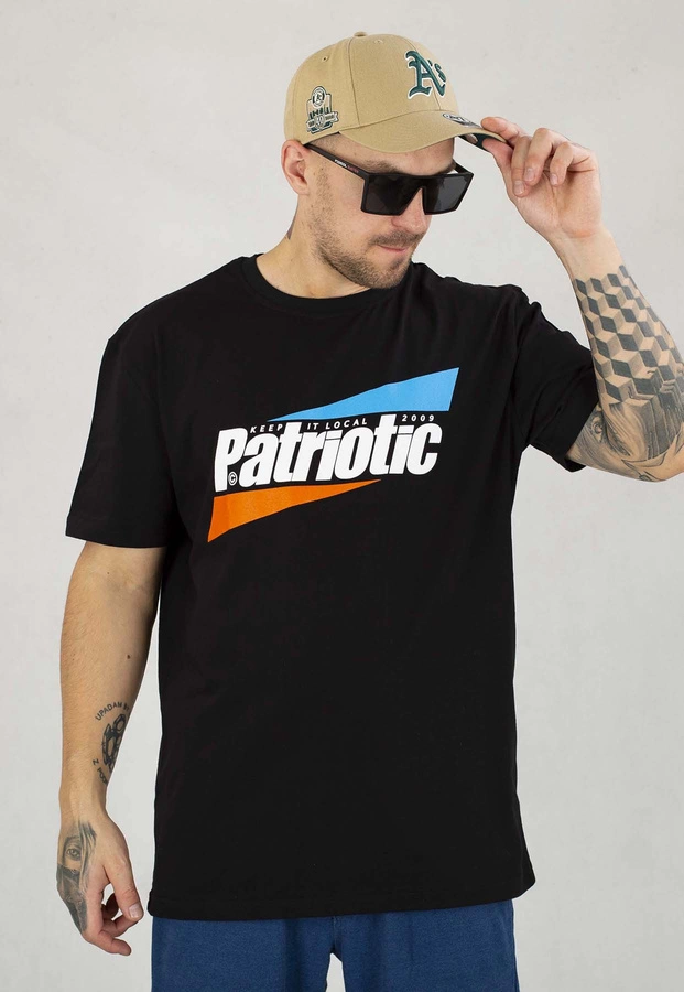 T-shirt Patriotic Trigonal czarny