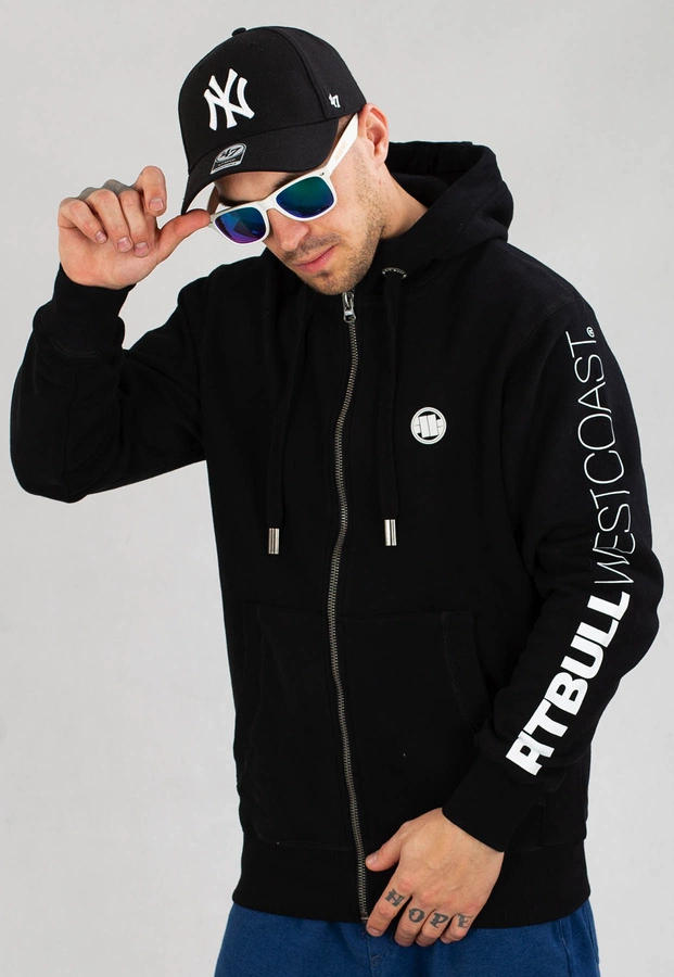 Bluza Pit Bull Zip Sleeve TNT czarna