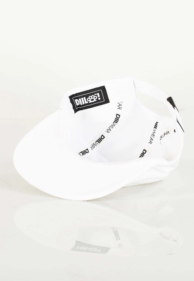 Czapka 6Panel Diil Laur biała