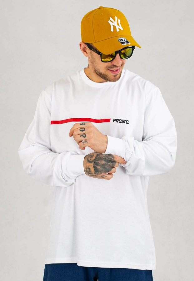 Longsleeve Prosto Mond biały