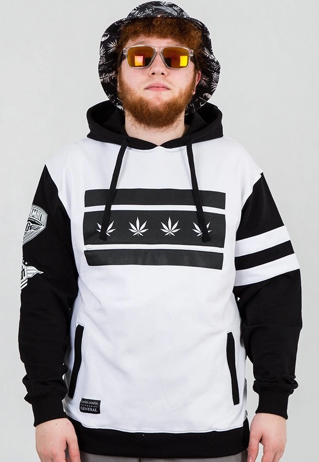 Bluza Ganja Mafia General czarno biała