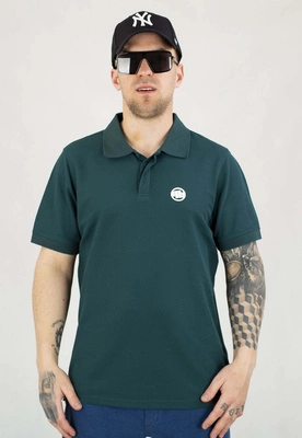 T-shirt Polo Pit Bull Rockey pine green