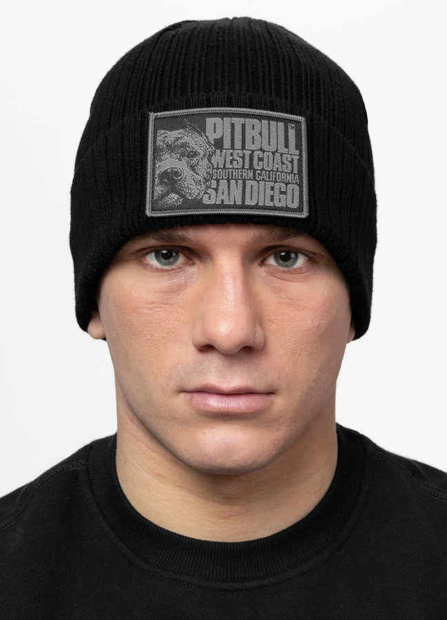 Czapka Zimowa Pit Bull Silvas Blood Dog black