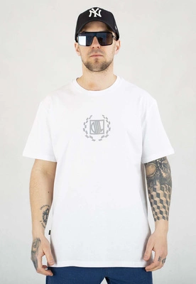 T-shirt Diil Laur Odblask biały