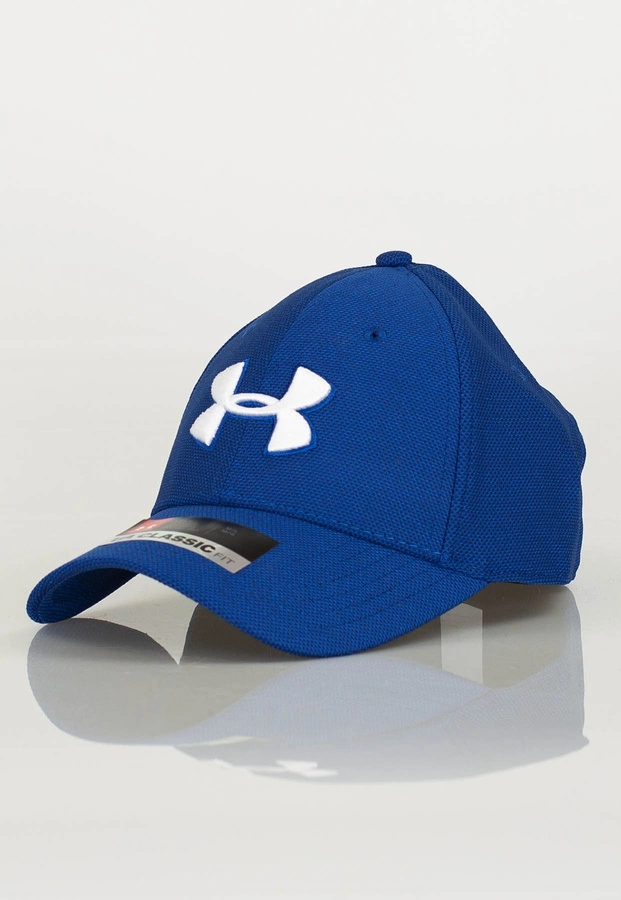 Czapka Full Cap Under Armour UAR 1305037449 Heathered Blitzing 3.0 granatowa