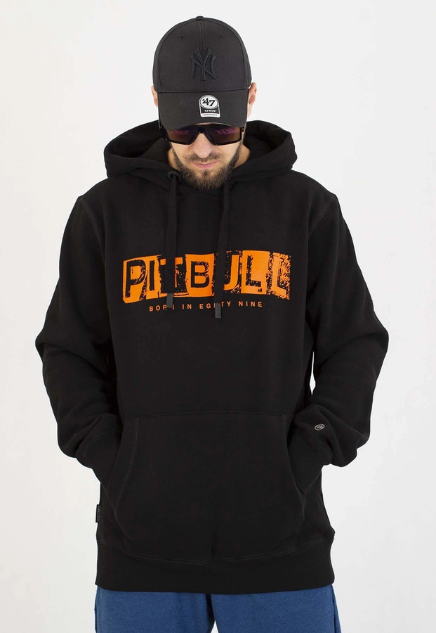 Bluza Pit Bull Z Kapturem Blacky czarna
