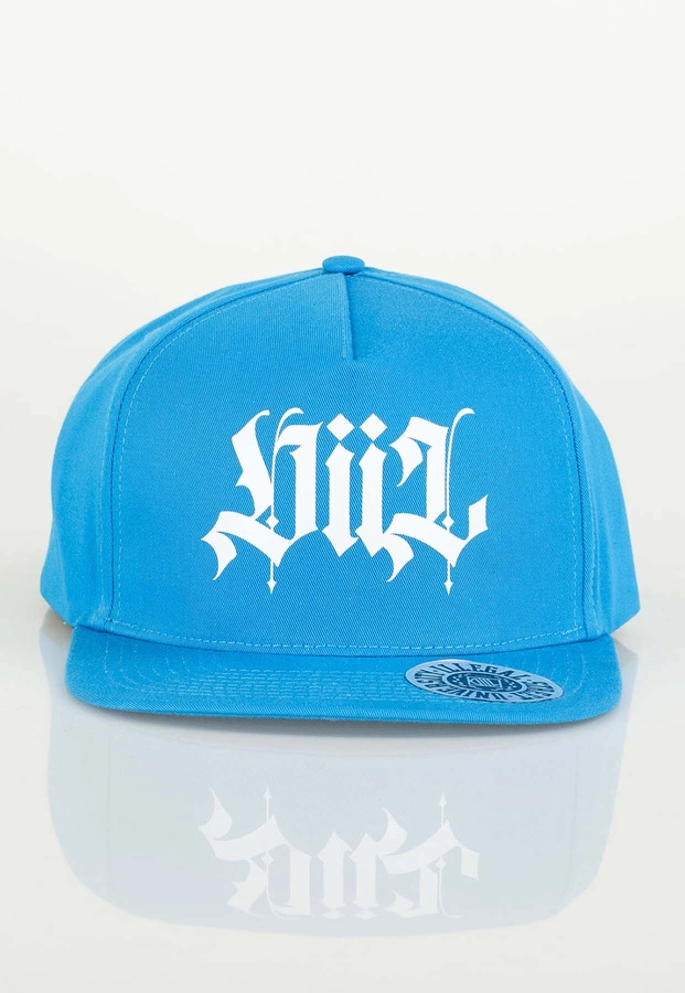 Czapka Snapback Diil Gotic turkusowo biała