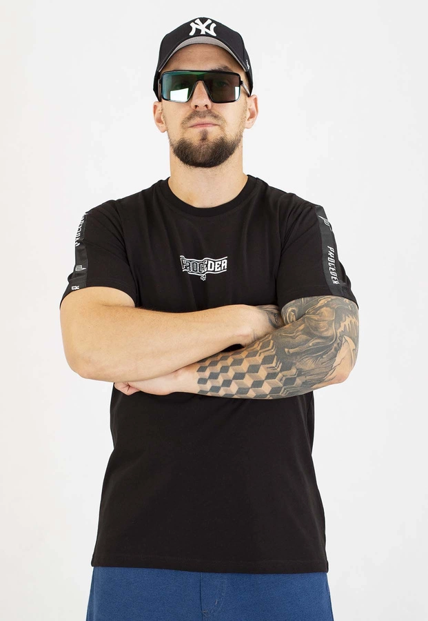 T-shirt Chada Proceder Cut Tape czarny