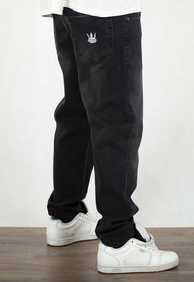Spodnie Jigga Wear Carrot Crown Black jeans