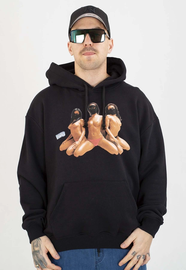 Bluza Prosto Z kapturem Misses czarna