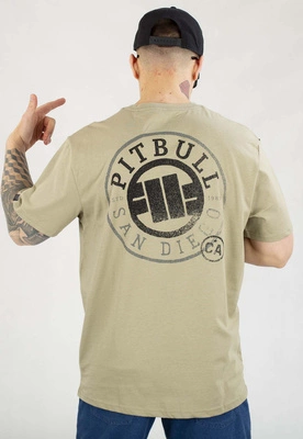 T-shirt Pit Bull SD Stamp 170 grey harbour